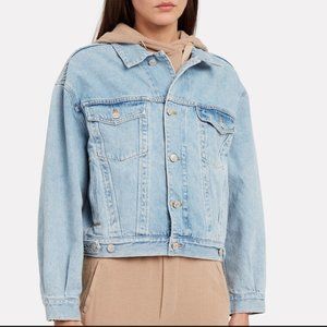 AGOLDE Charli Oversized Denim Jacket S